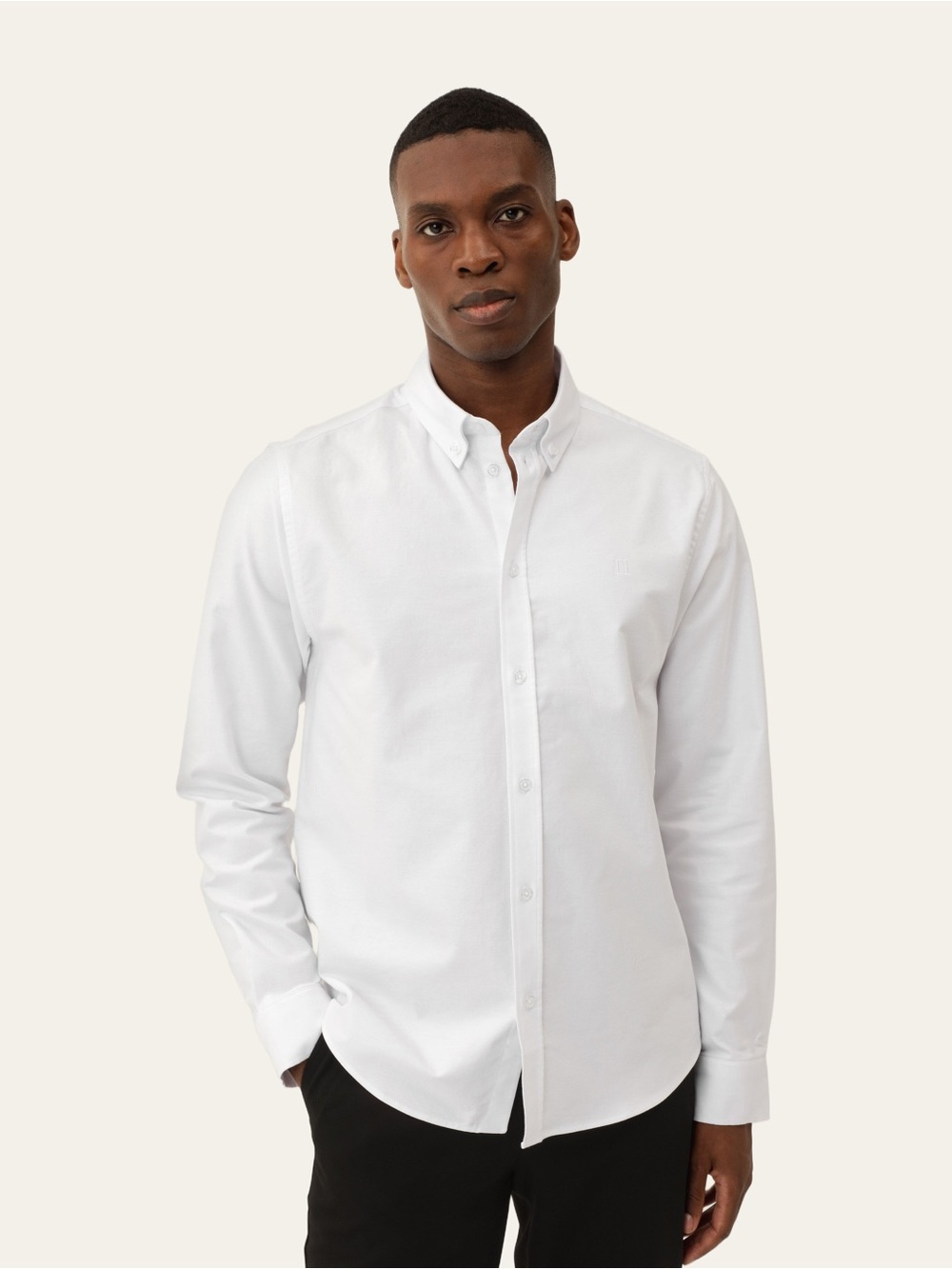 Les Deux Christoph Oxford White Shirt